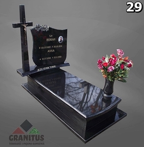 29 nagrobek pojedyńczy granitowy